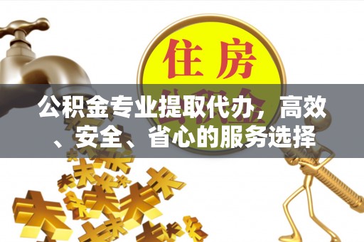 衡东公积金专业提取代办，高效、安全、省心的服务选择