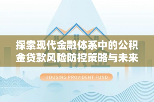 衡东探索现代金融体系中的公积金贷款风险防控策略与未来发展趋势