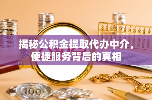 衡东揭秘公积金提取代办中介，便捷服务背后的真相