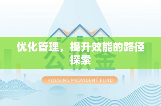 衡东优化管理，提升效能的路径探索