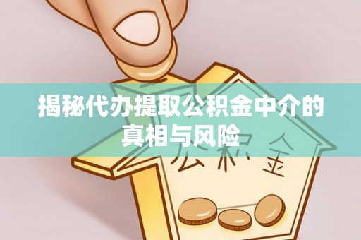衡东揭秘代办提取公积金中介的真相与风险