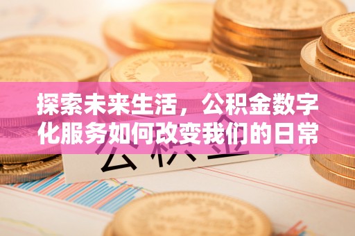 衡东探索未来生活，公积金数字化服务如何改变我们的日常