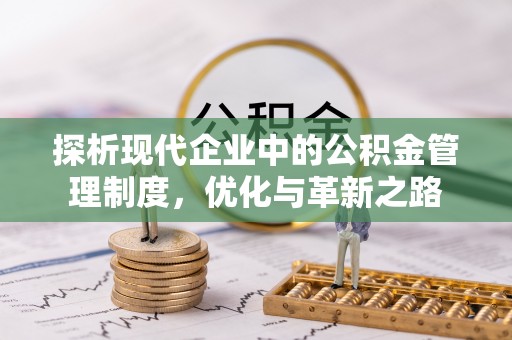 衡东探析现代企业中的公积金管理制度，优化与革新之路