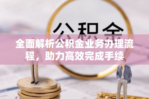 衡东全面解析公积金业务办理流程，助力高效完成手续