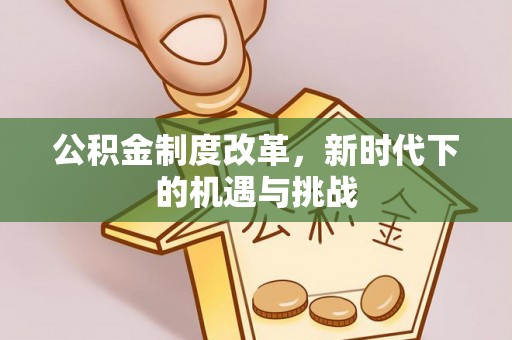 衡东公积金制度改革，新时代下的机遇与挑战