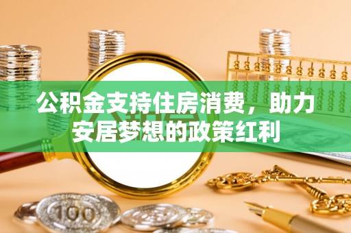 衡东公积金支持住房消费，助力安居梦想的政策红利