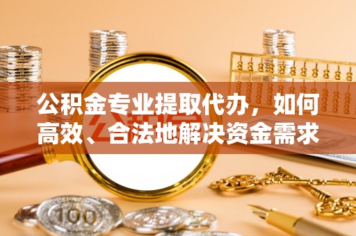 衡东公积金专业提取代办，如何高效、合法地解决资金需求？