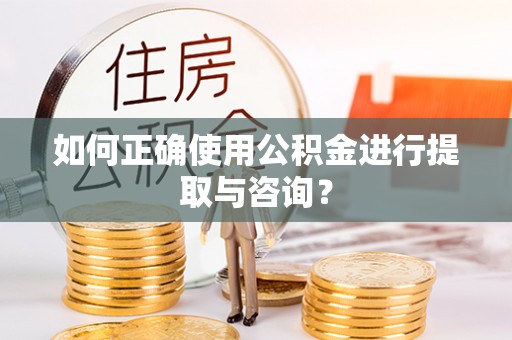 衡东如何正确使用公积金进行提取与咨询？