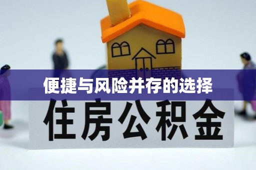 衡东便捷与风险并存的选择